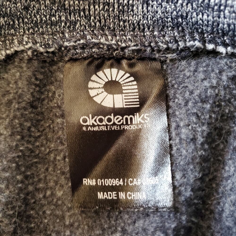 Akademiks Heathered Blue and Grey Gray High-waisted Jogger Size L Athletic - Picture 3 of 10